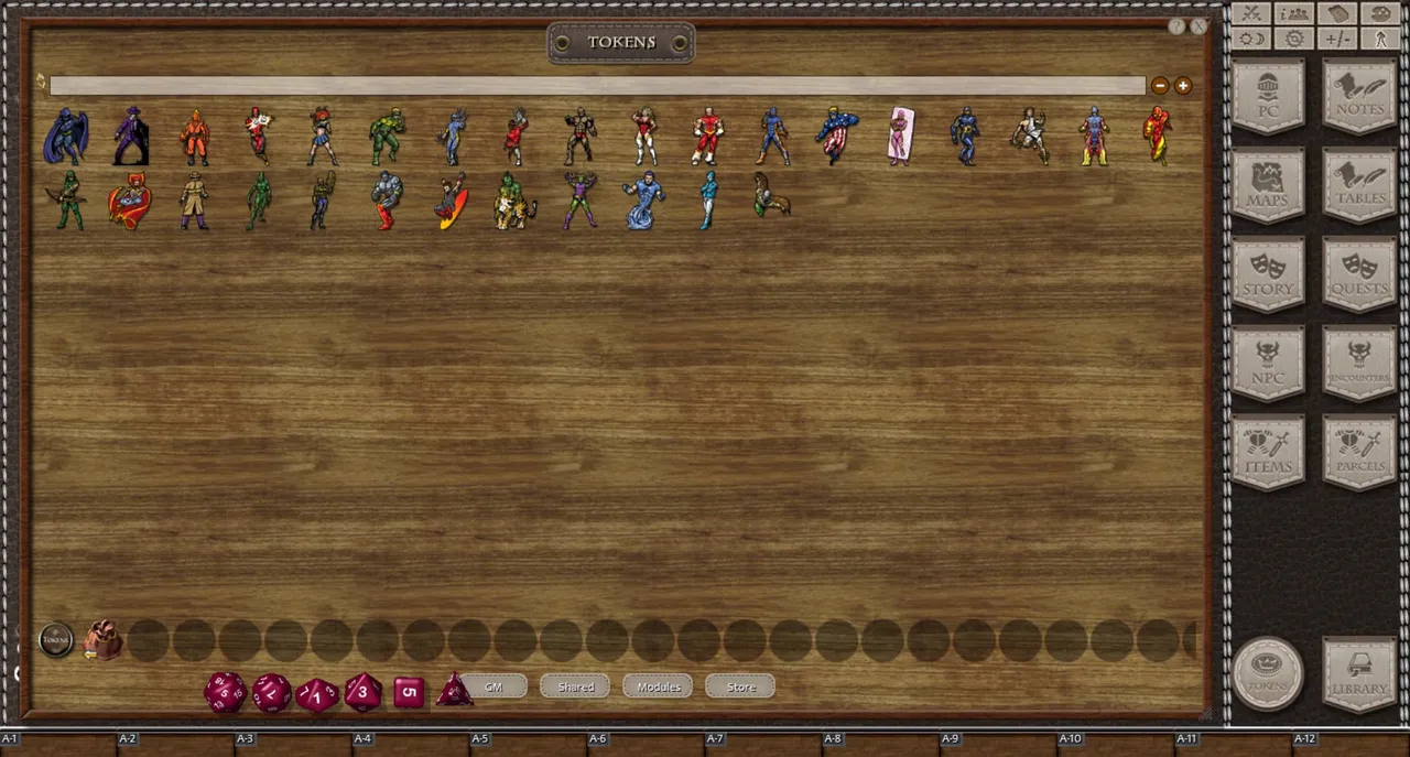 Fantasy Grounds - Disposable Heroes: Superhero Statix Set One (Token Pack) Screenshot 1