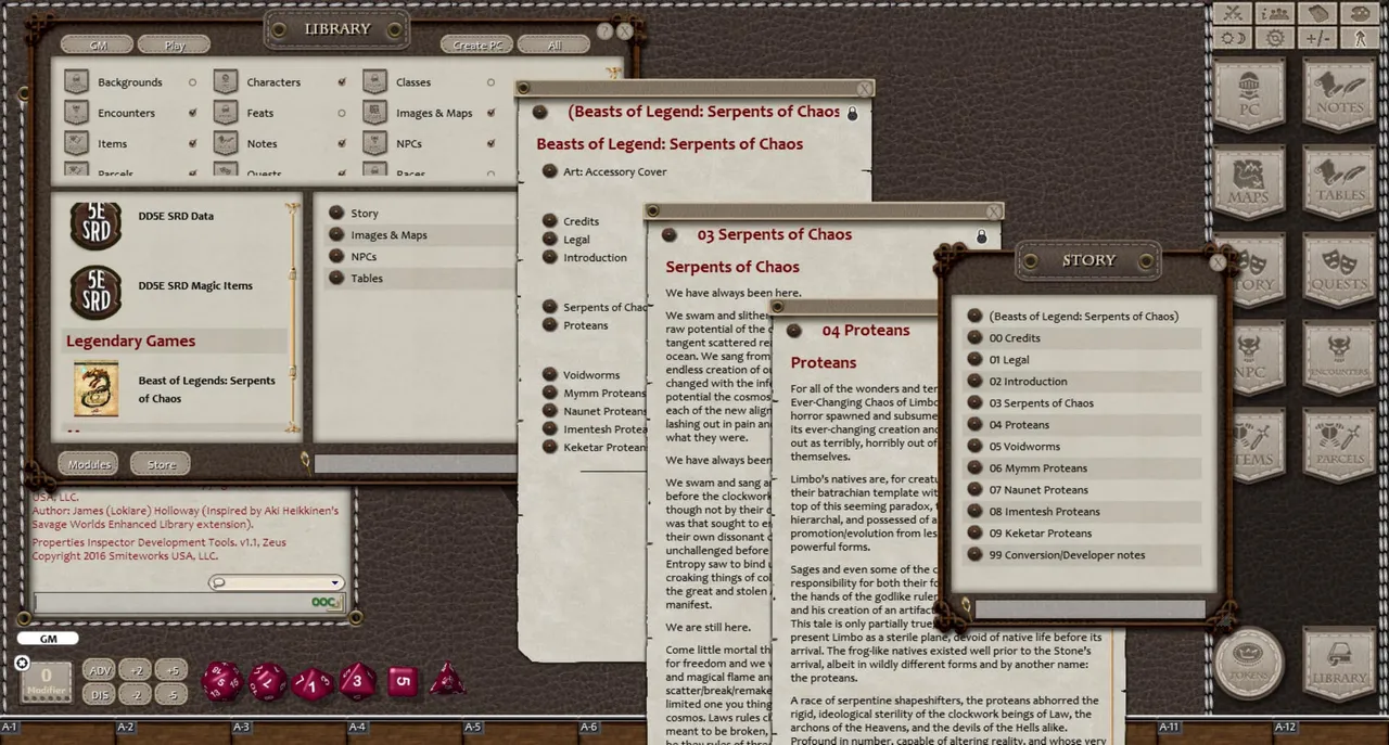 Fantasy Grounds - Serpents of Chaos (5E) Screenshot 0