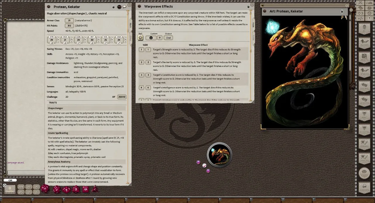 Fantasy Grounds - Serpents of Chaos (5E) Screenshot 3