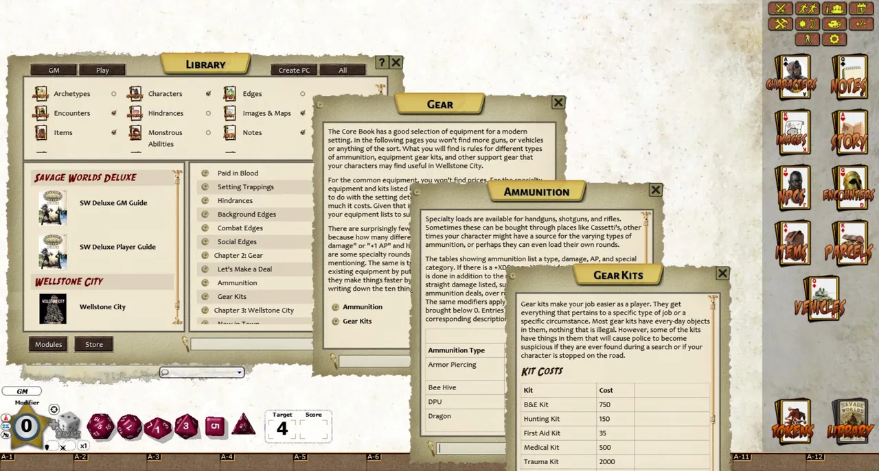 Fantasy Grounds - Wellstone City (Savage Worlds) Screenshot 3