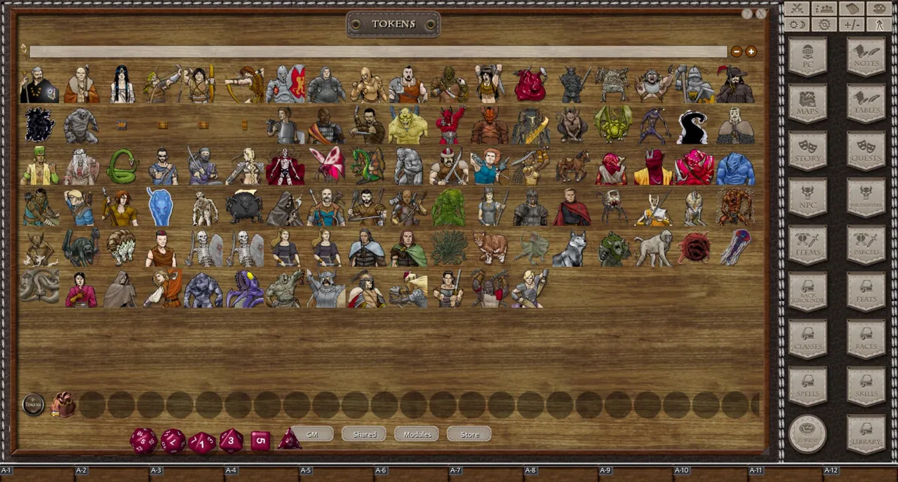 Fantasy Grounds - Iron Heroes Counter Collection (Token Pack) Screenshot 0