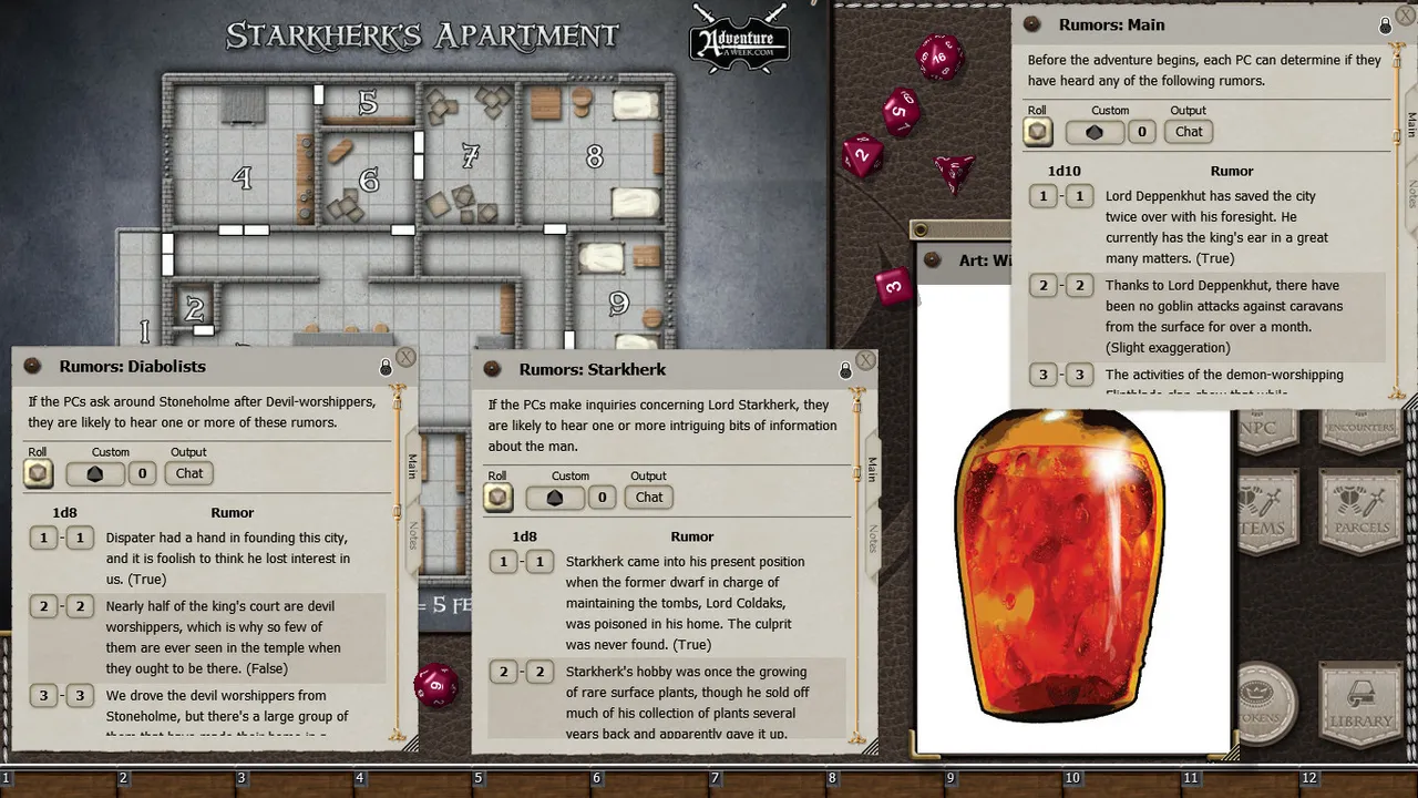Fantasy Grounds - U03: Death Comes to Stoneholme (5E) Screenshot 0