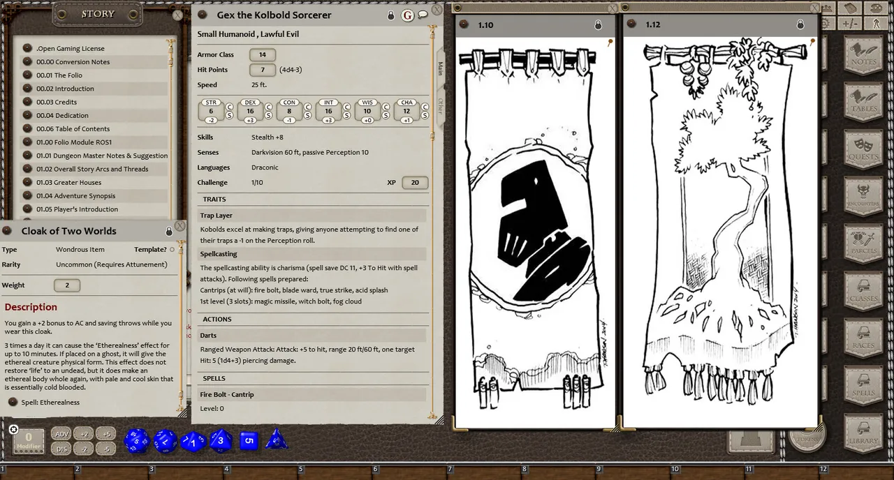 Fantasy Grounds - The Folio: The Complete Roslof Keep Campaign (5E) Screenshot 0