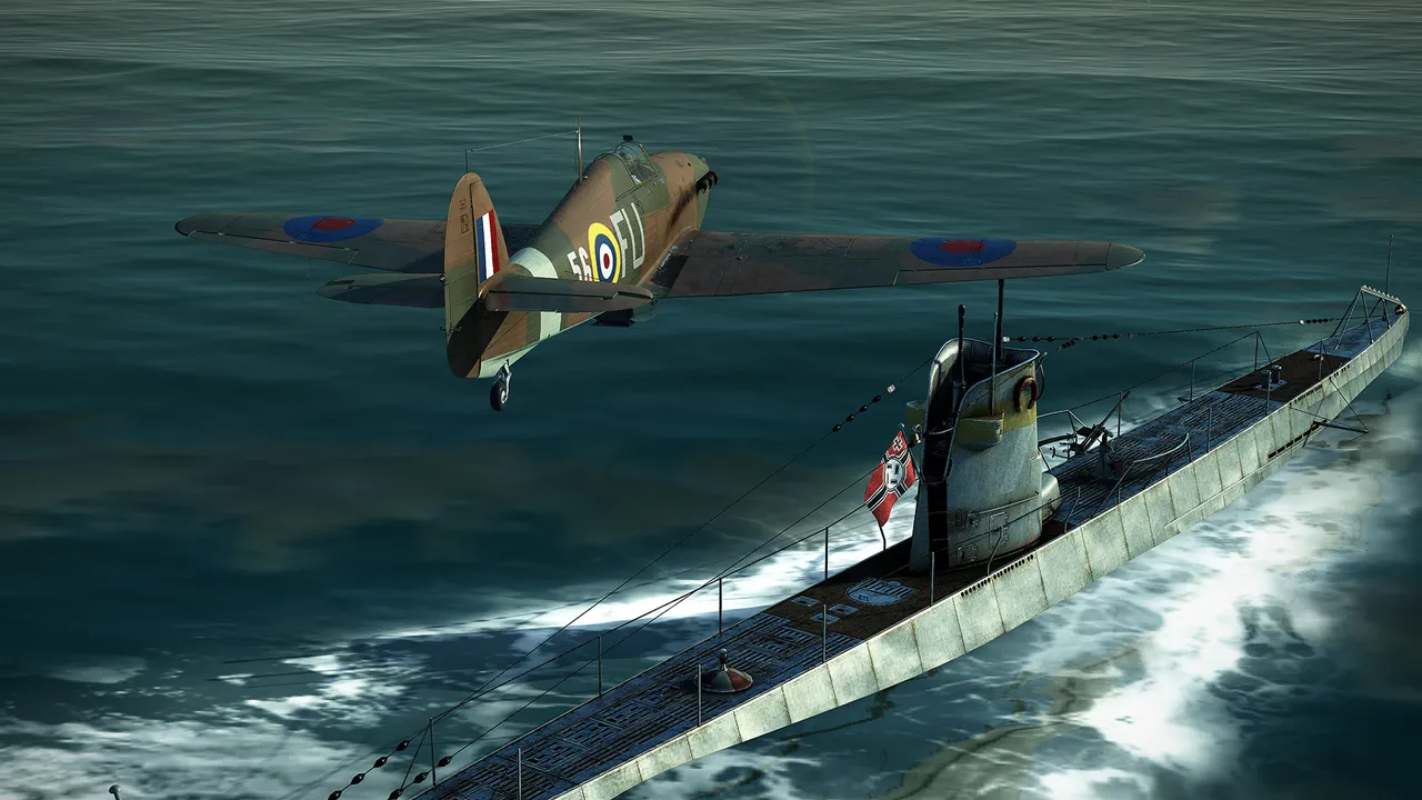IL-2 Sturmovik: Hurricane Mk.II Collector Plane Screenshot 3