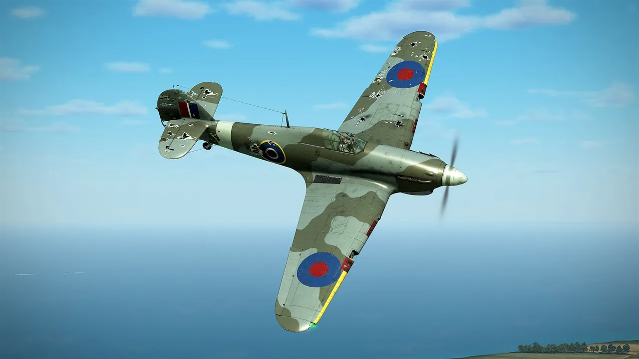 IL-2 Sturmovik: Hurricane Mk.II Collector Plane Screenshot 13
