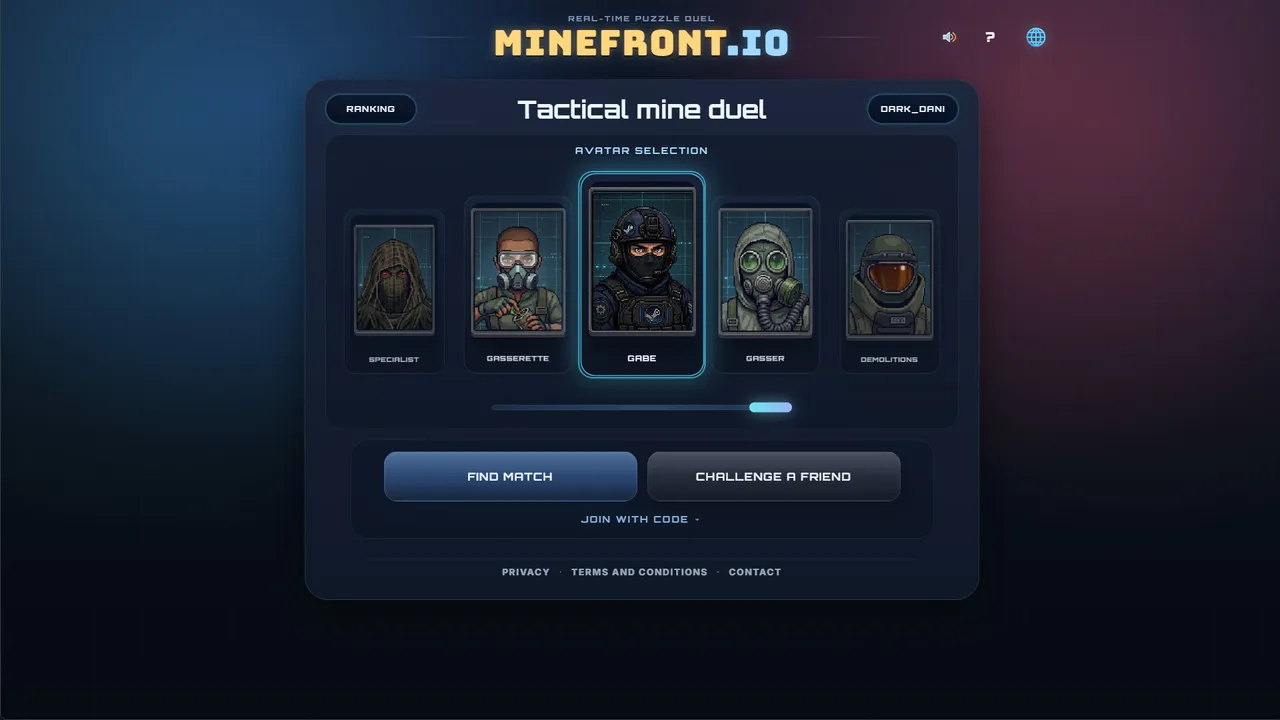 Minefront Screenshot 0
