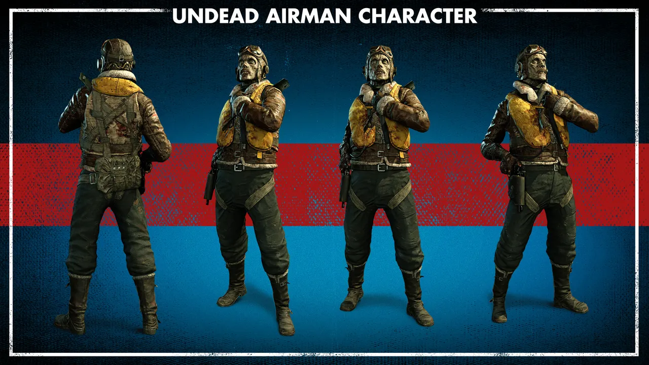 Zombie Army 4: Undead Airman Character Screenshot 1