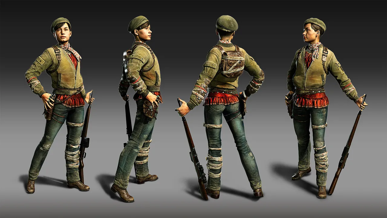 Zombie Army 4: French Resistance Fighter Character Screenshot 2