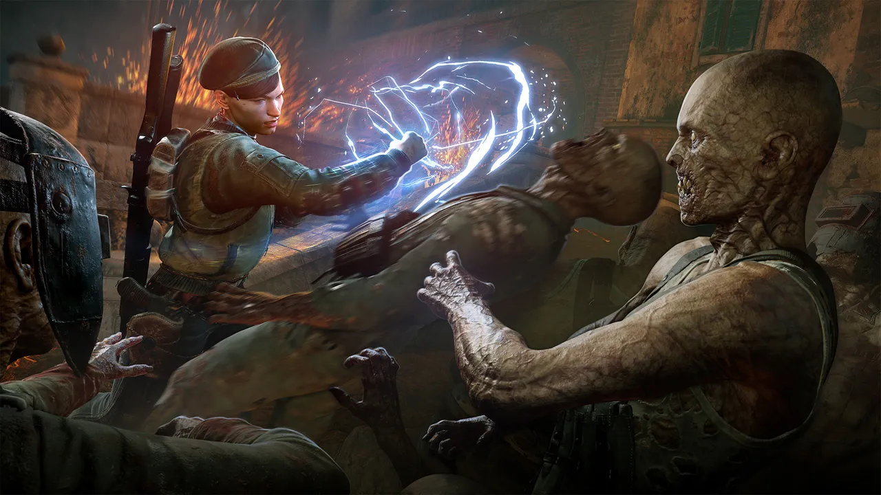 Zombie Army 4: French Resistance Fighter Character Screenshot 1