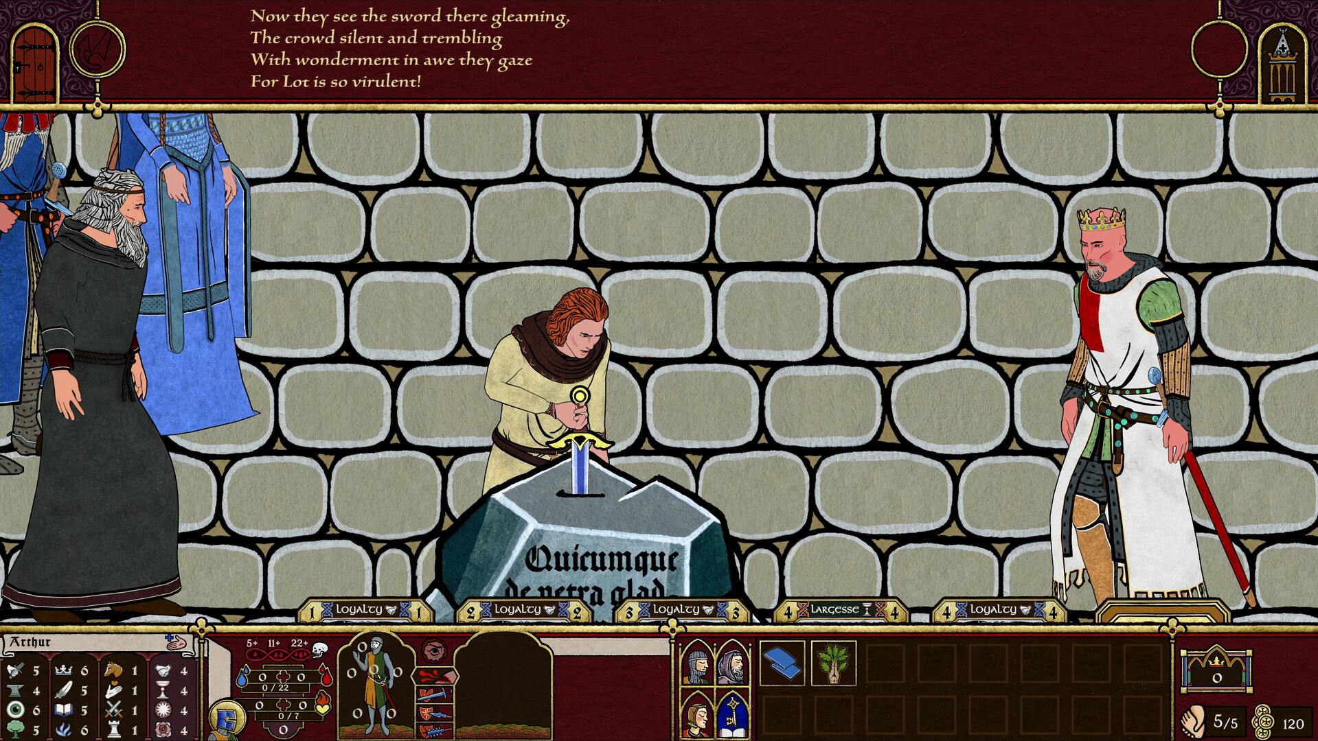 Legends of the Round Table Demo Screenshot 1
