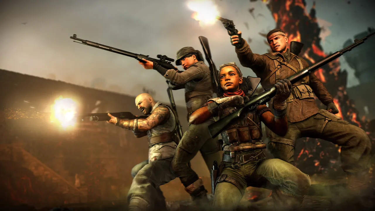Zombie Army 4: Carbon Weapon Skins Screenshot 4