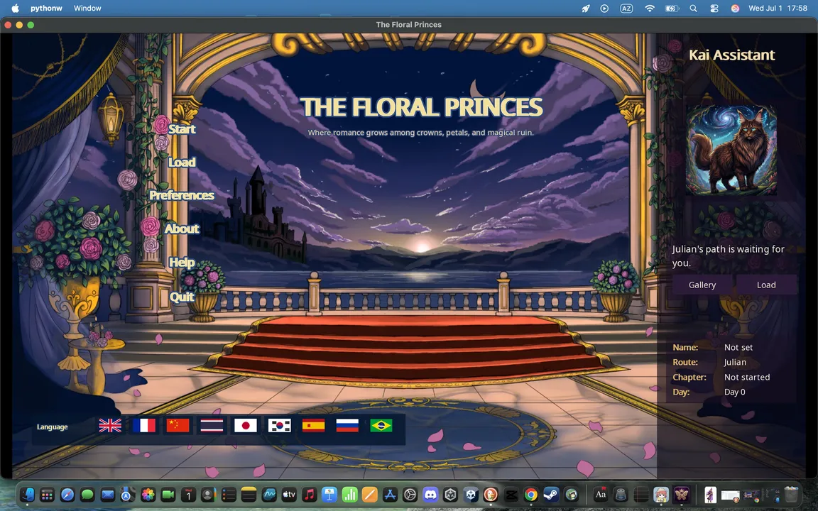 The Floral Princes Screenshot 0