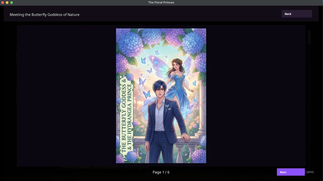 The Floral Princes Screenshot 1
