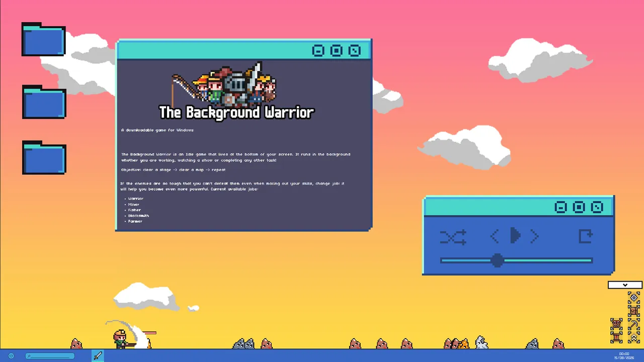 The Background Warrior Demo Screenshot 2