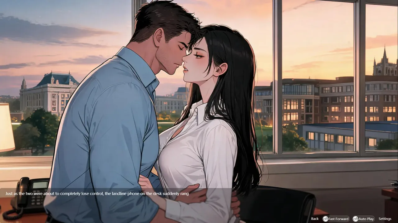 Sexy Psychologist's Wild Office Kiss Screenshot 4