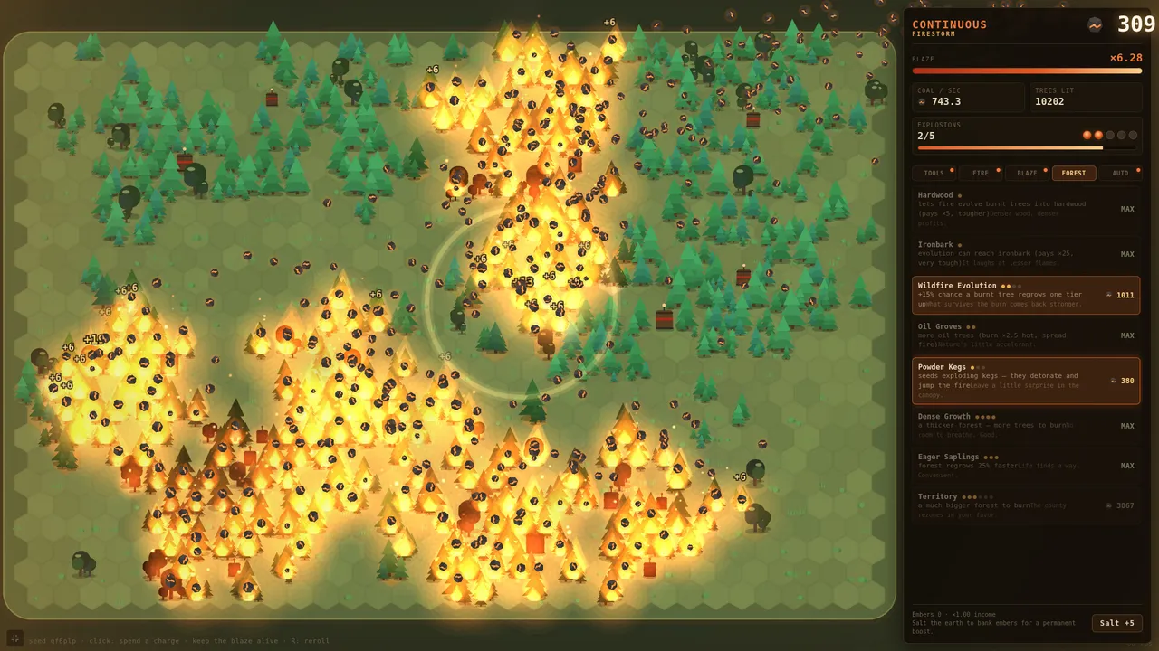 Burn Tree Burn Screenshot 1