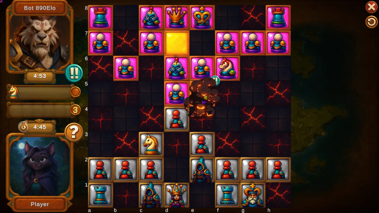 Choc Tactic for Chess Master - Brilliant Move !! Screenshot 0