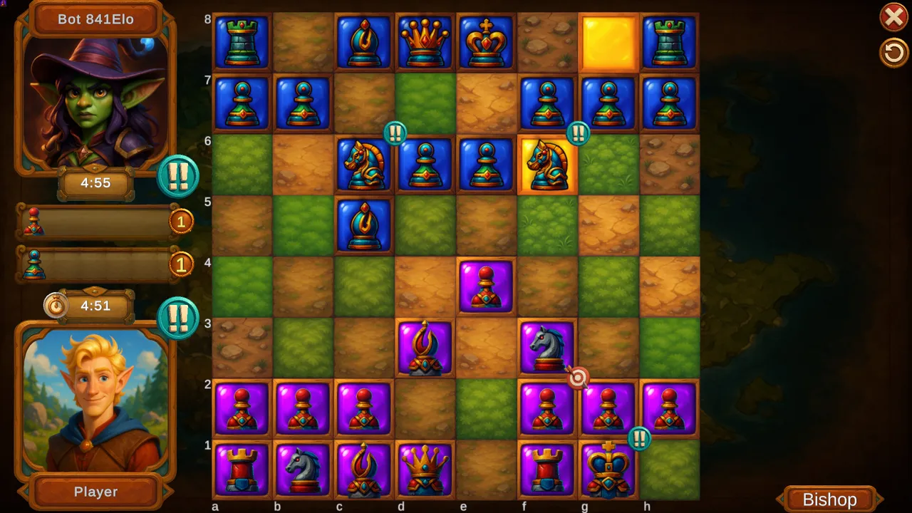 Choc Tactic for Chess Master - Brilliant Move !! Screenshot 2