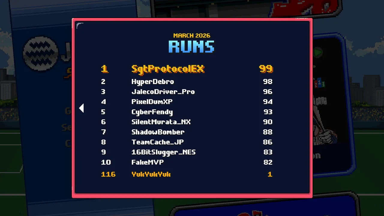 Jaleco Sports: Bases Loaded 2 Screenshot 0