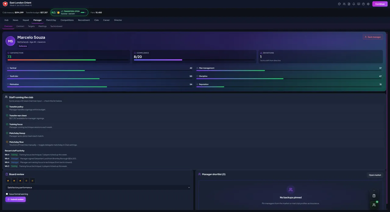 Football Boardroom Screenshot 10