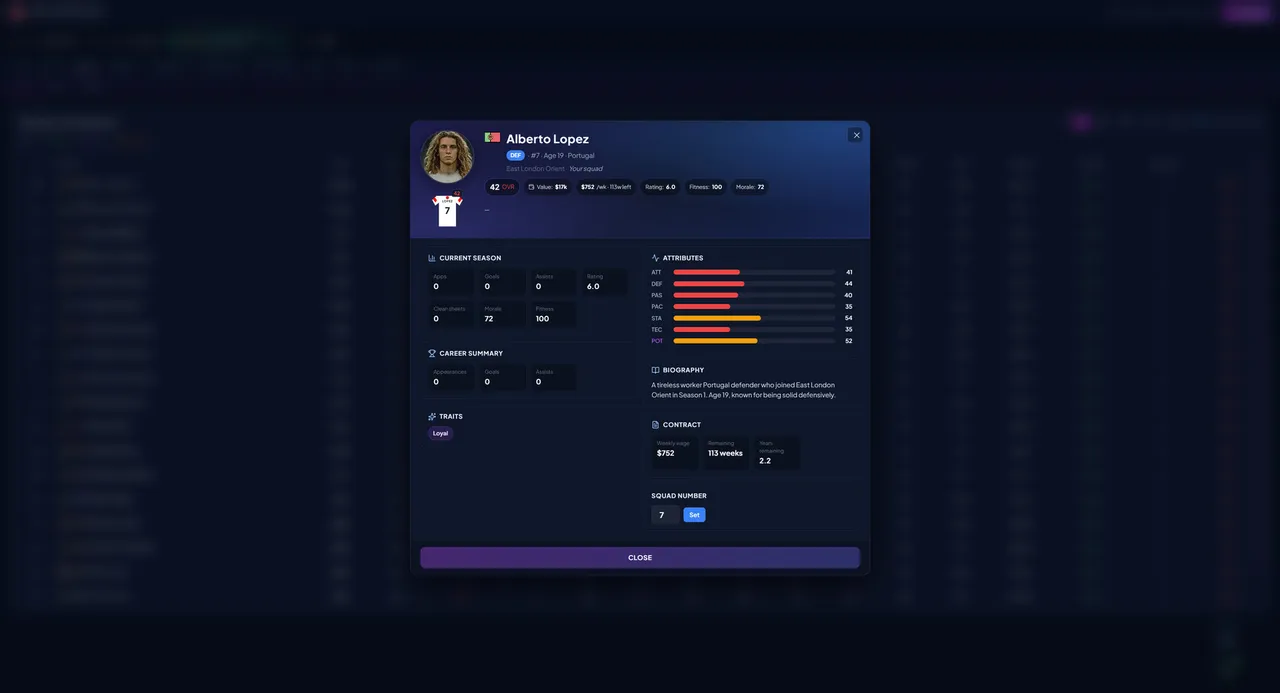 Football Boardroom Screenshot 1