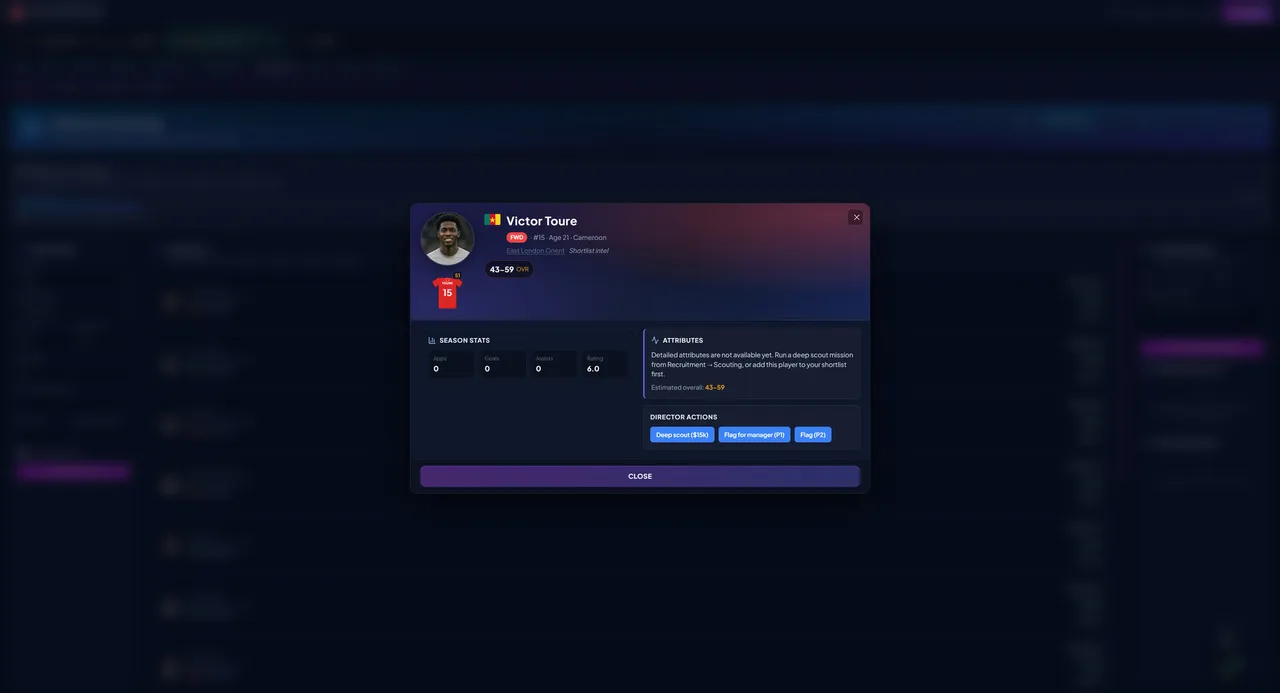 Football Boardroom Screenshot 15