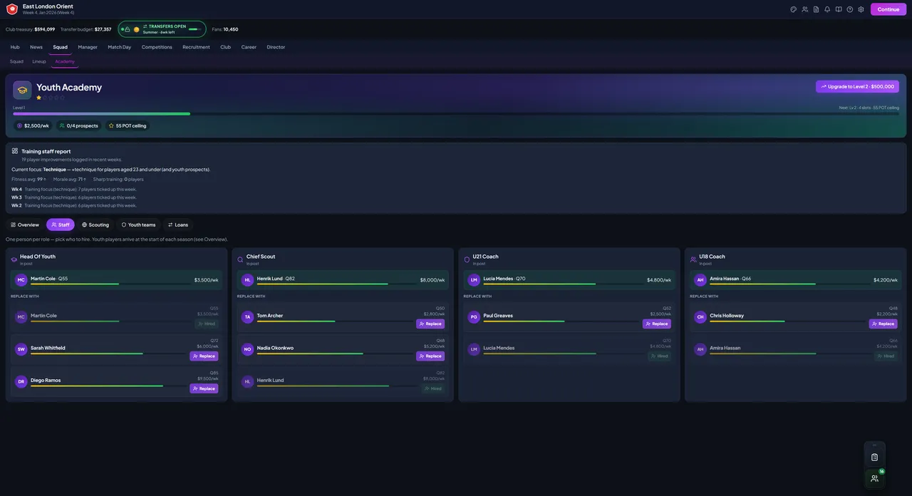 Football Boardroom Screenshot 8