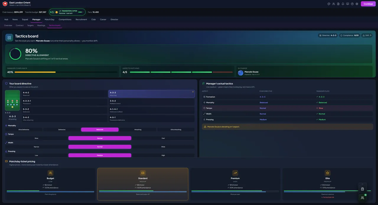 Football Boardroom Screenshot 9