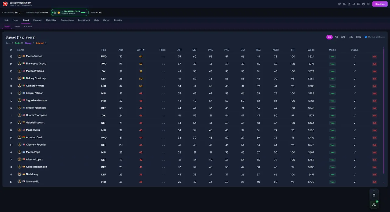 Football Boardroom Screenshot 0