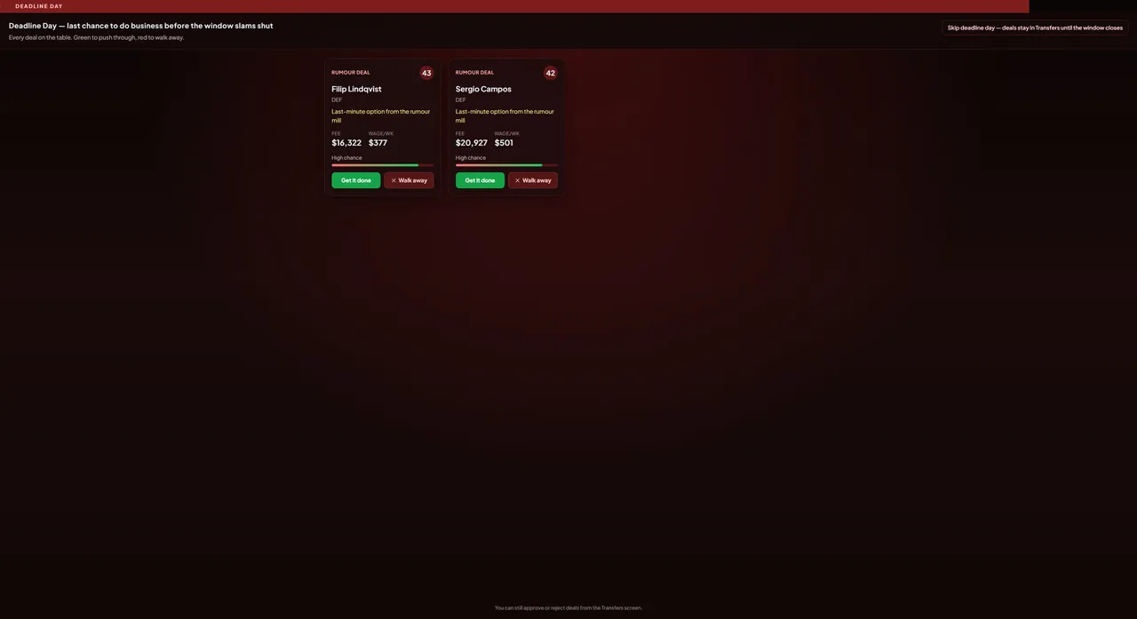 Football Boardroom Screenshot 24