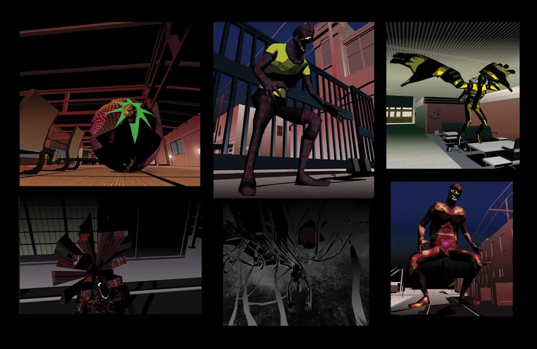 killer7: Digital Art Booklet Screenshot 4