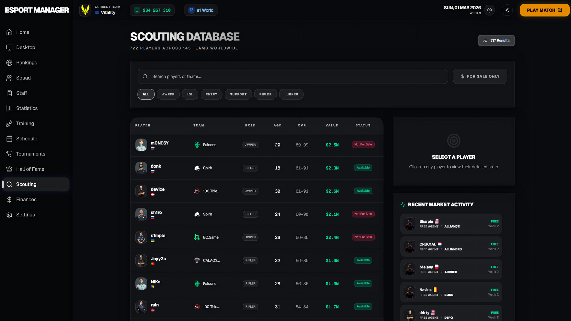 Esports Manager: FPS Screenshot 4