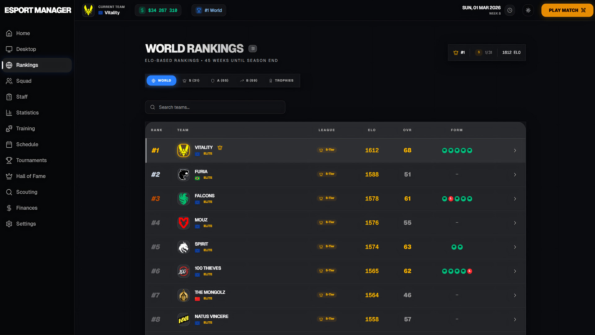 Esports Manager: FPS Screenshot 2