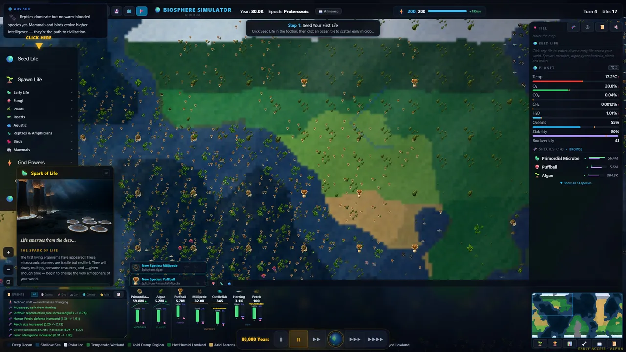 Biosphere Simulator Screenshot 5