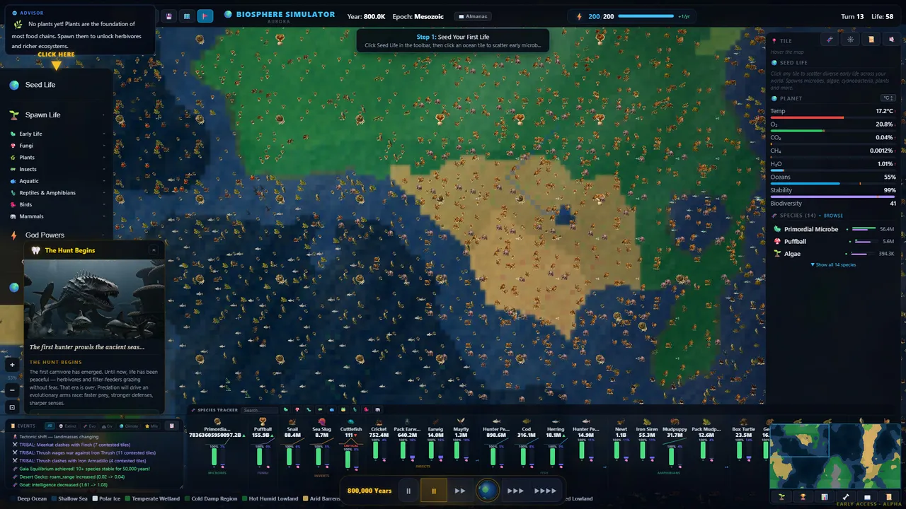 Biosphere Simulator Screenshot 0
