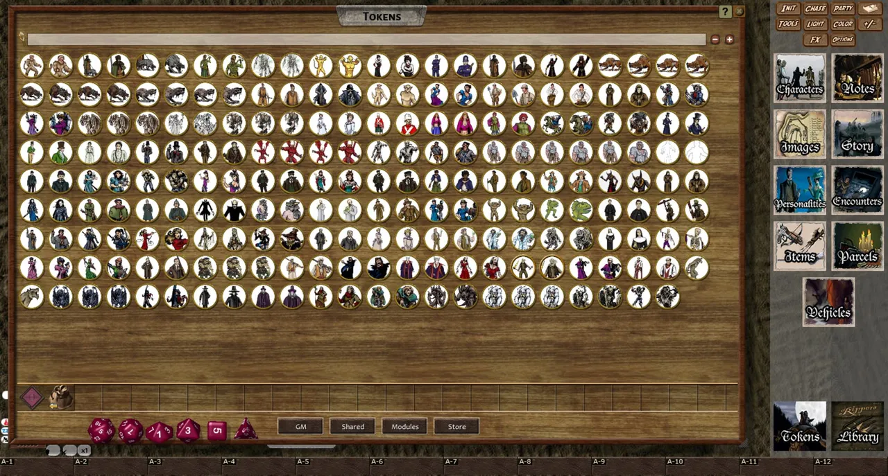 Fantasy Grounds - Rippers Online Gaming Figure Flats (Token Pack) Screenshot 3