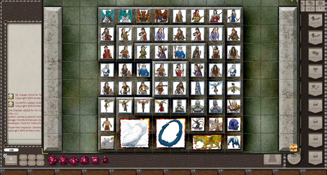 Fantasy Grounds - Gaming Pack #2: Arcana Evolved (Token Pack) Screenshot 0