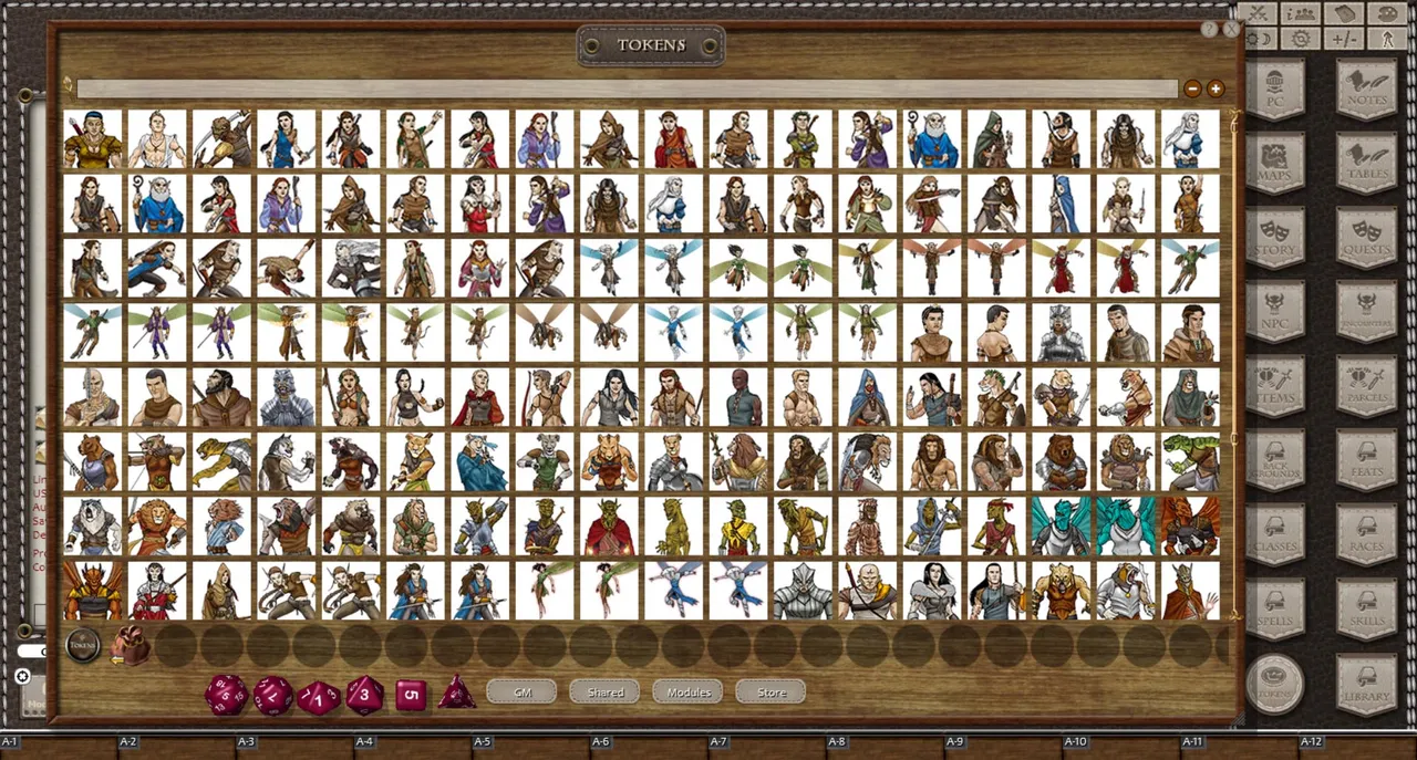 Fantasy Grounds - Gaming Pack #2: Arcana Evolved (Token Pack) Screenshot 2
