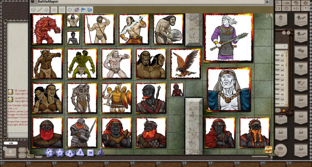 Fantasy Grounds - Gaming #5: Dragons & Giants (Token Pack) Screenshot 0