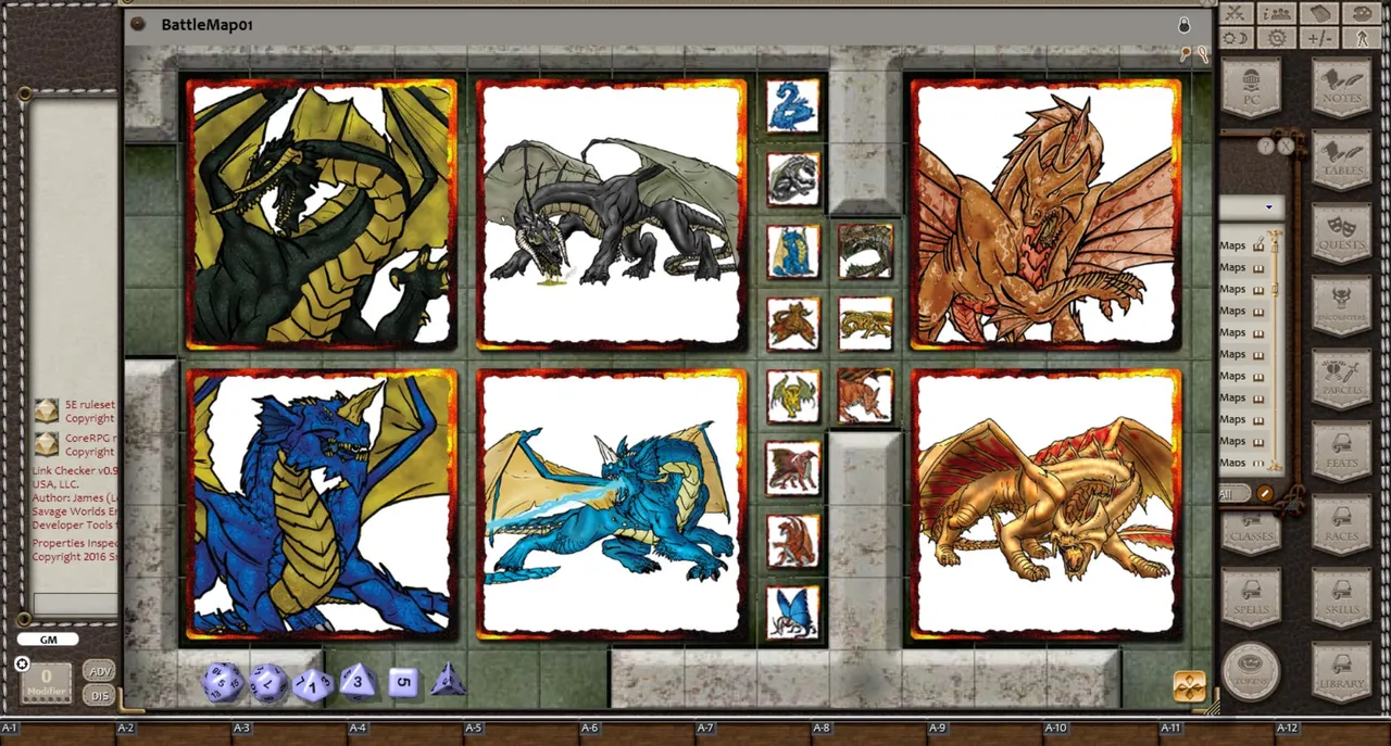 Fantasy Grounds - Gaming #5: Dragons & Giants (Token Pack) Screenshot 2