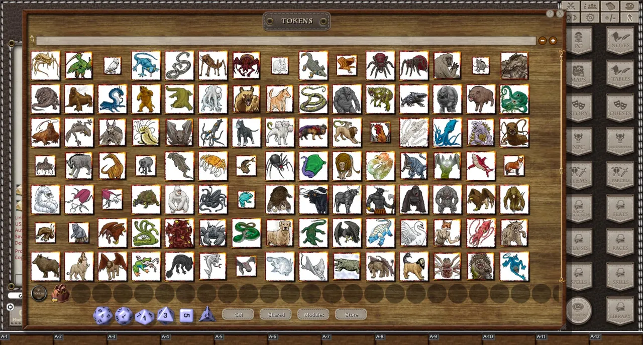 Fantasy Grounds - Gaming #6: Magical Beasts (Token Pack) Screenshot 3