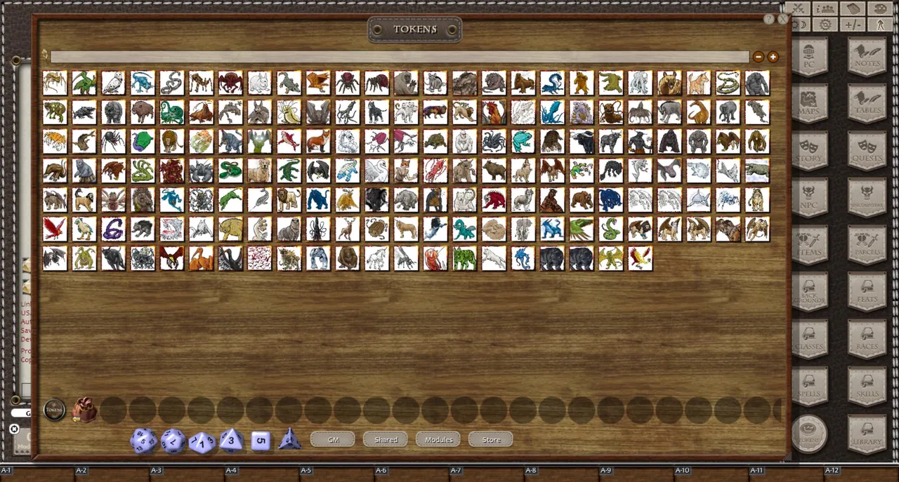 Fantasy Grounds - Gaming #6: Magical Beasts (Token Pack) Screenshot 2
