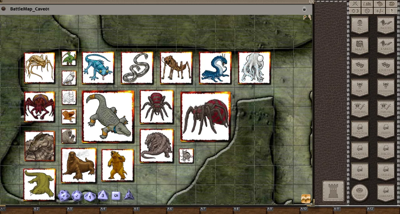 Fantasy Grounds - Gaming #6: Magical Beasts (Token Pack) Screenshot 0