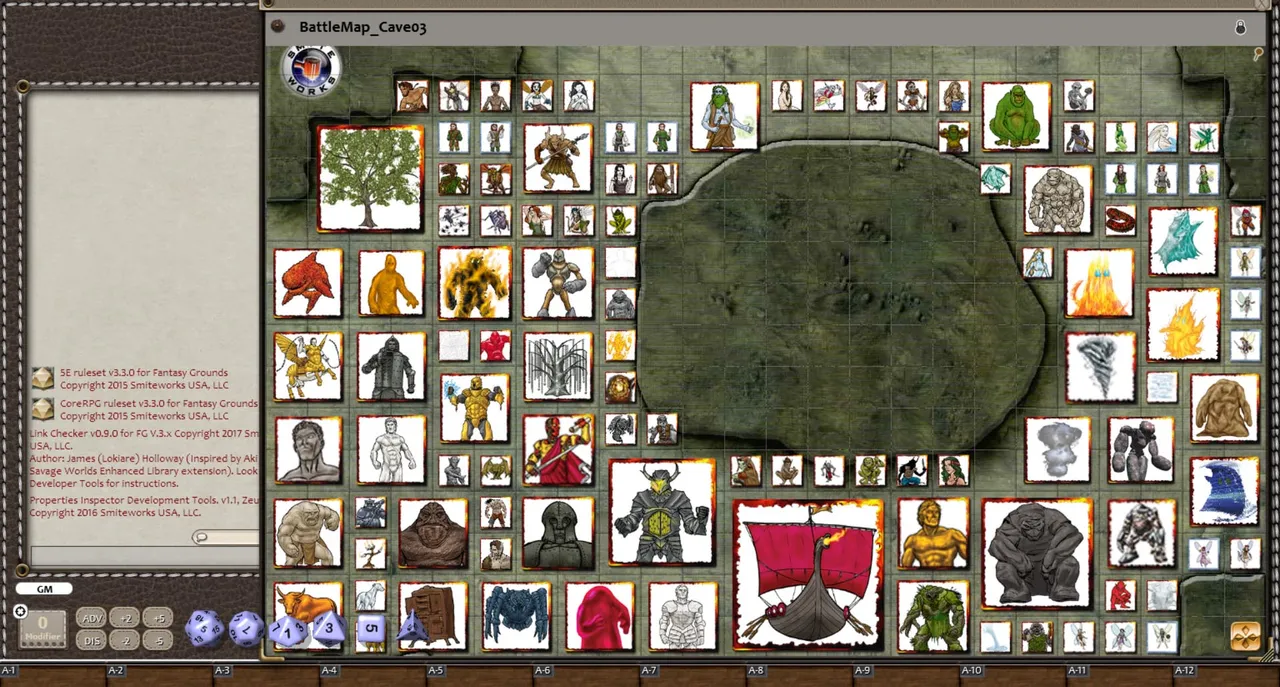 Fantasy Grounds - Gaming #7: Constructs, Elementals, & Fey (Token Pack) Screenshot 1