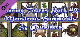 Fantasy Grounds - Gaming #9: Monstrous Humanoids & Outsiders (Token Pack)