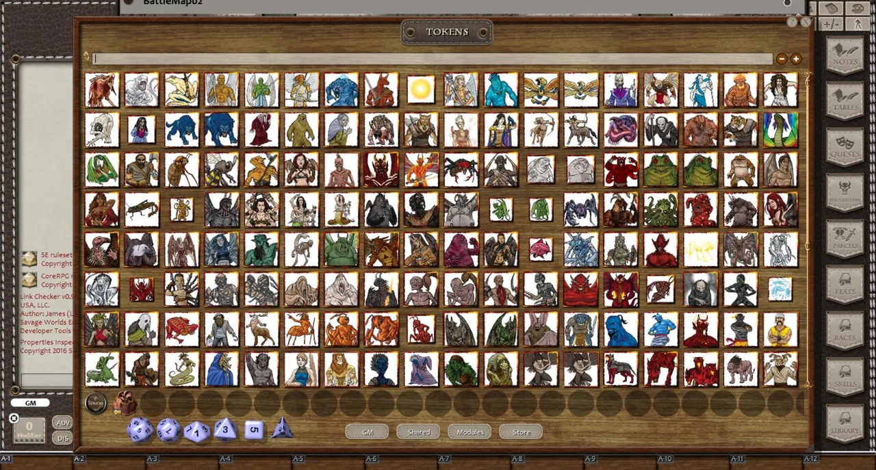 Fantasy Grounds - Gaming #9: Monstrous Humanoids & Outsiders (Token Pack) Screenshot 2