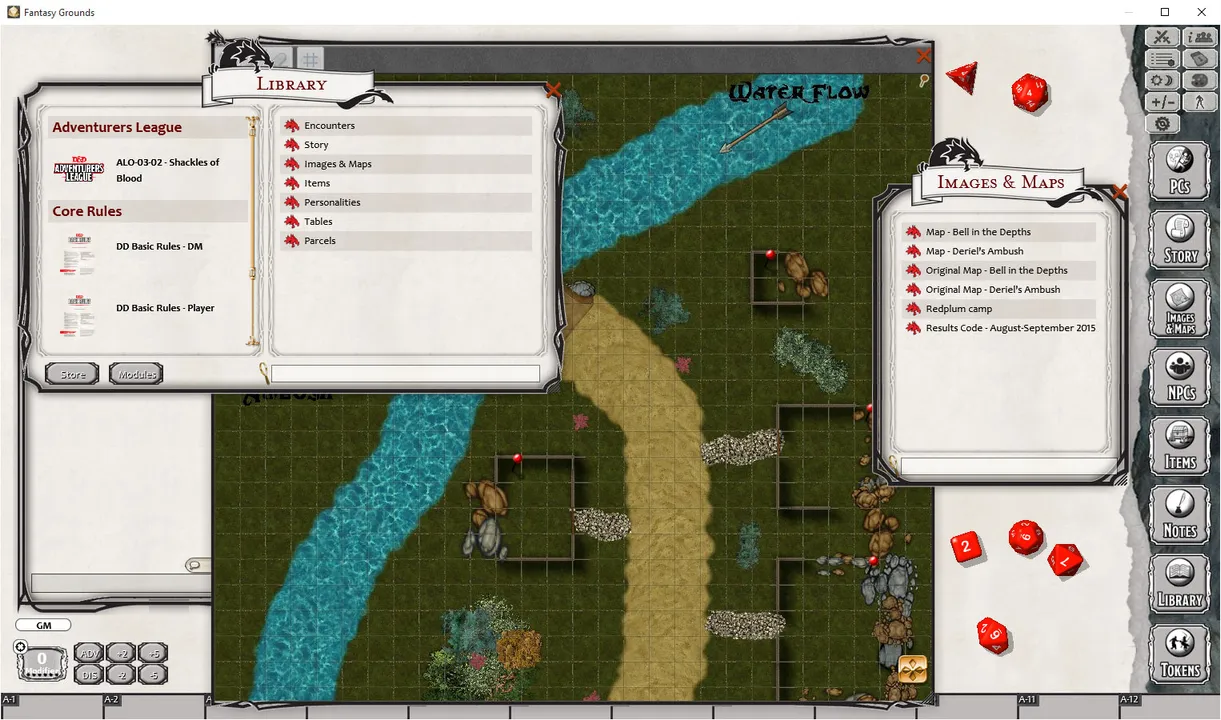 Fantasy Grounds - Dungeons & Dragons: Shackles of Blood Screenshot 3