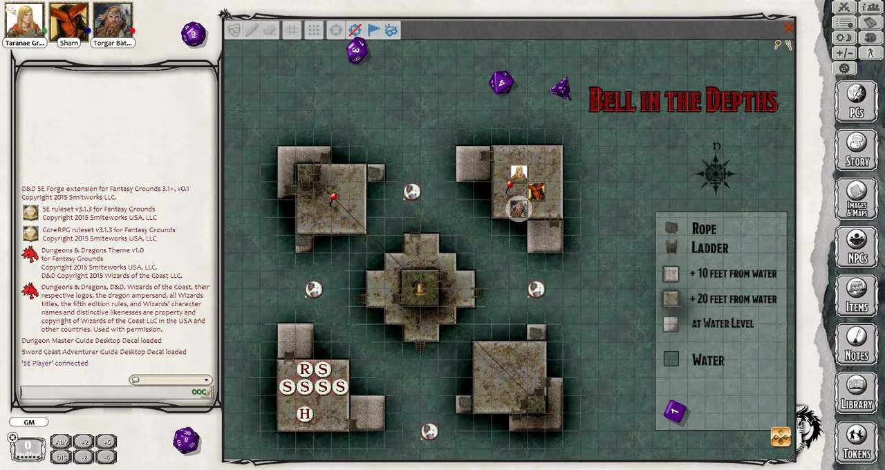 Fantasy Grounds - Dungeons & Dragons: Shackles of Blood Screenshot 1