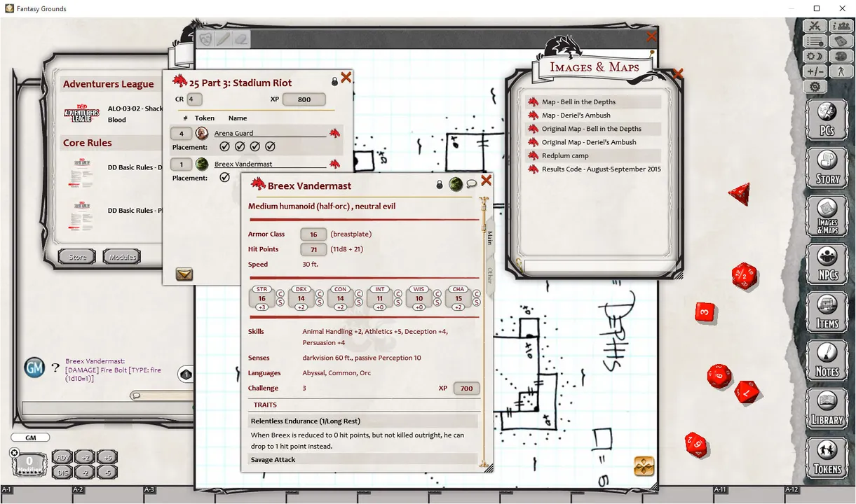 Fantasy Grounds - Dungeons & Dragons: Shackles of Blood Screenshot 0