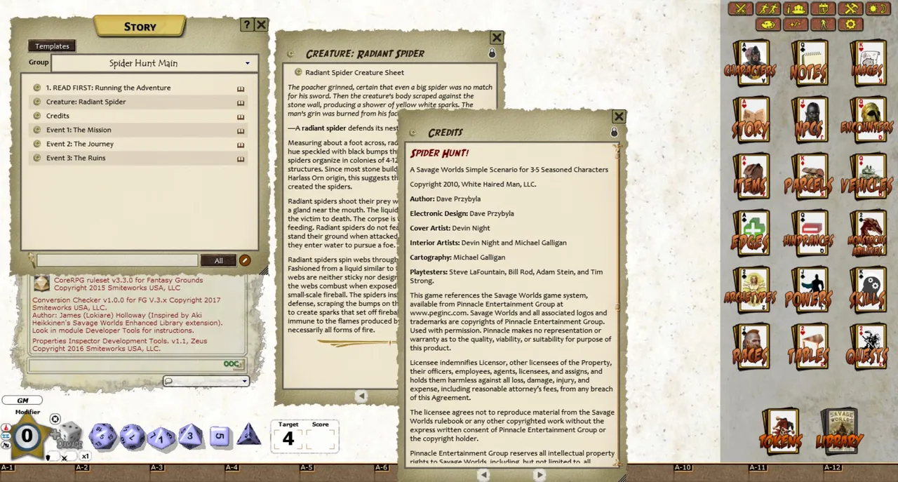 Fantasy Grounds - Kith'takharos Simple Scenario Bundle (Savage Worlds) Screenshot 2